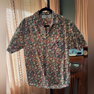 VTG Krazy Kat Floral Shirt